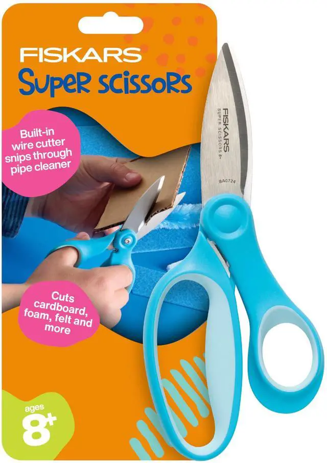Main image of 6" Kids Super Scissors with PowerCut Technology, School Supplies