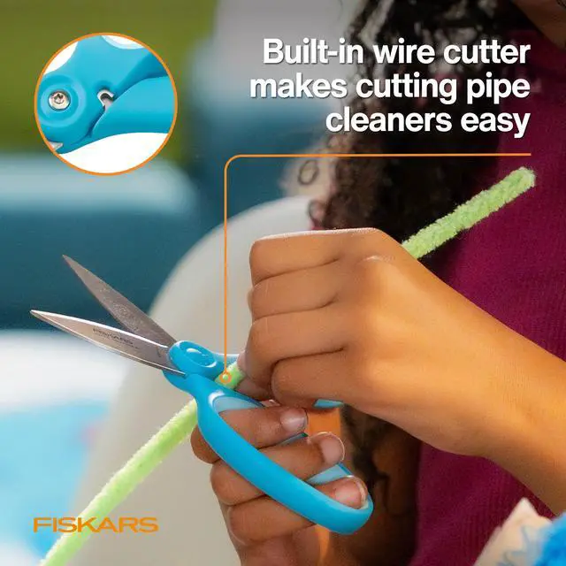 Alt view image 4 of 7 - 6" Kids Super Scissors with PowerCut Technology, School Supplies