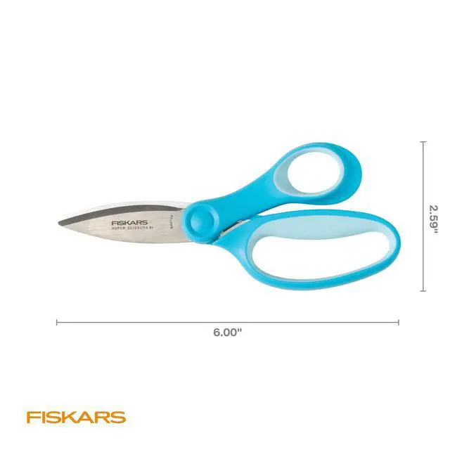 Alt view image 7 of 7 - 6" Kids Super Scissors with PowerCut Technology, School Supplies