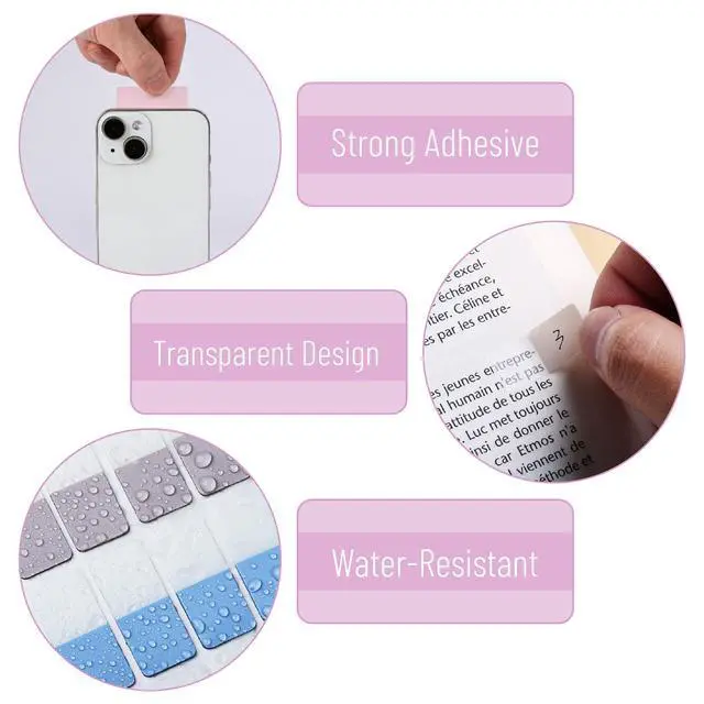 Alt view image 4 of 7 - Sticky Index Tabs, 240 Pcs, Colorful Sticky Tabs for Notebooks | Page Markers, Page Tabs for Binders, Page Tabs Sticky Tabs for Books, Notebook Tabs, Book Sticky Tabs for Notebooks