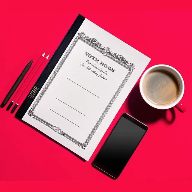 Alt view image 7 of 7 - Apica Notebook CD15 White - 7"x10"