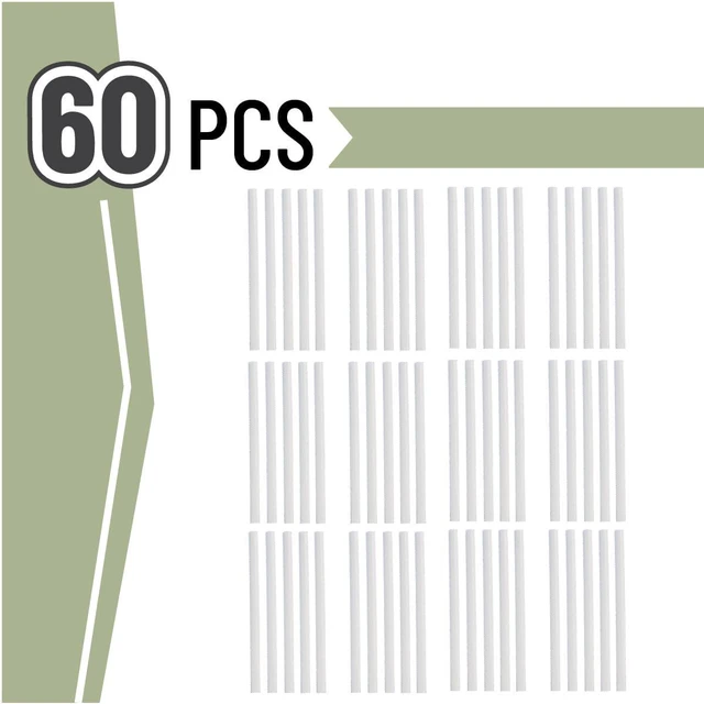 Alt view image 2 of 7 - Hot Glue Gun Sticks, 60 Pack, Mini, 4 Inch, Hot Glue Sticks