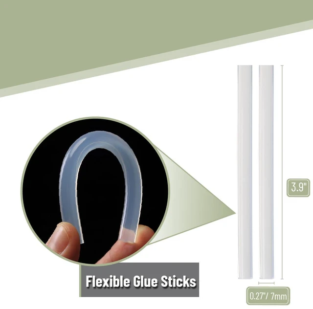 Alt view image 3 of 7 - Hot Glue Gun Sticks, 60 Pack, Mini, 4 Inch, Hot Glue Sticks