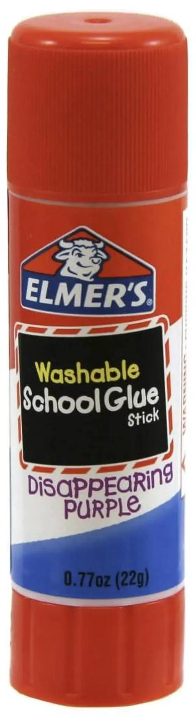 Main image of Washable Removable Glue Stick, 0.21 oz., Disappearing Purple (E514)