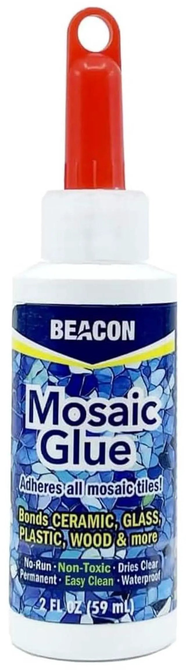 Main image of Mosaic Glue - Non-Toxic & Water Resistant, Ideal for All Tiles & Surfaces, 2-Ounce