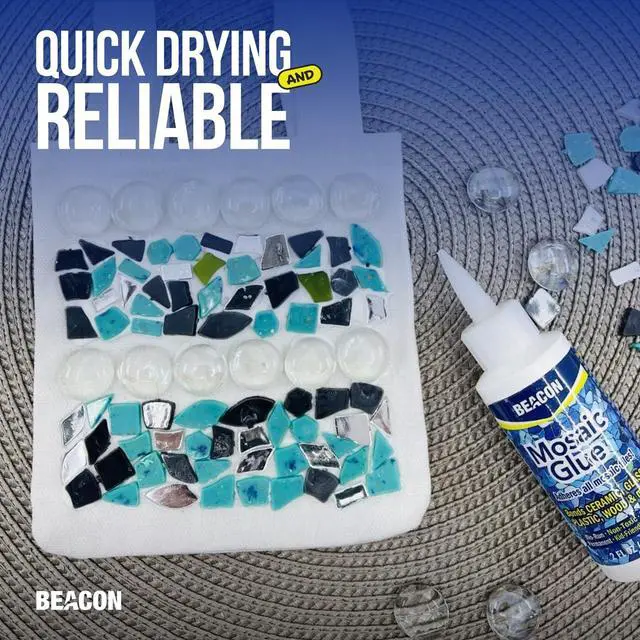 Alt view image 4 of 7 - Mosaic Glue - Non-Toxic & Water Resistant, Ideal for All Tiles & Surfaces, 2-Ounce