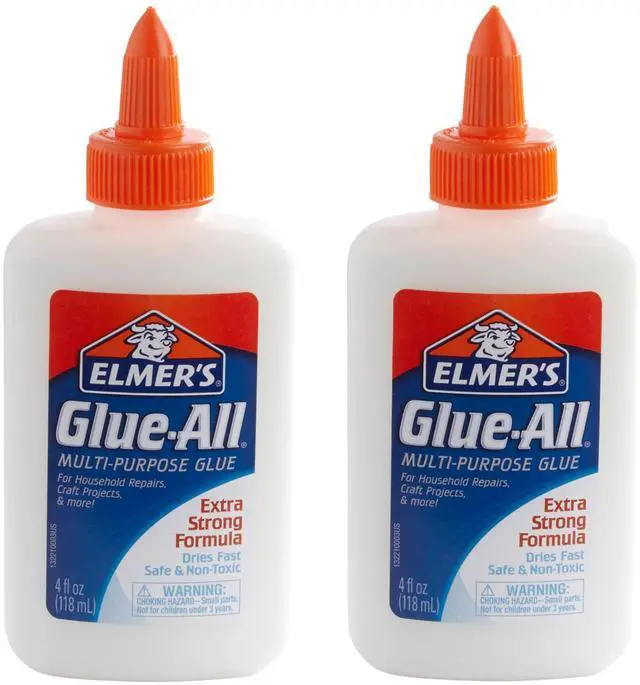 Main image of Glue-All Multi-Purpose Liquid Glue, Extra Strong, 8 Ounces Total, Great for Making Slime