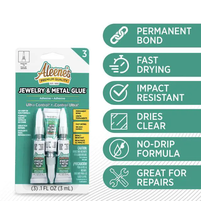 Alt view image 3 of 6 - 94830 Jewelry & Metal Glue 3/Pkg, .1oz
