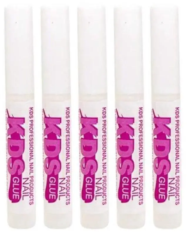 Main image of 5 pcs Nail Tip Glue - Adhesive Super Bond for Acrylic Nails Tips - 0.07 oz for Each Glue