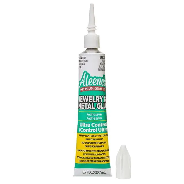Alt view image 2 of 7 - 21709 Jewelry & Metal Glue, 0.7 oz - Instant Adhesive, Permanent Bond, Waterproof, Dries Clear, Ideal for Repairs