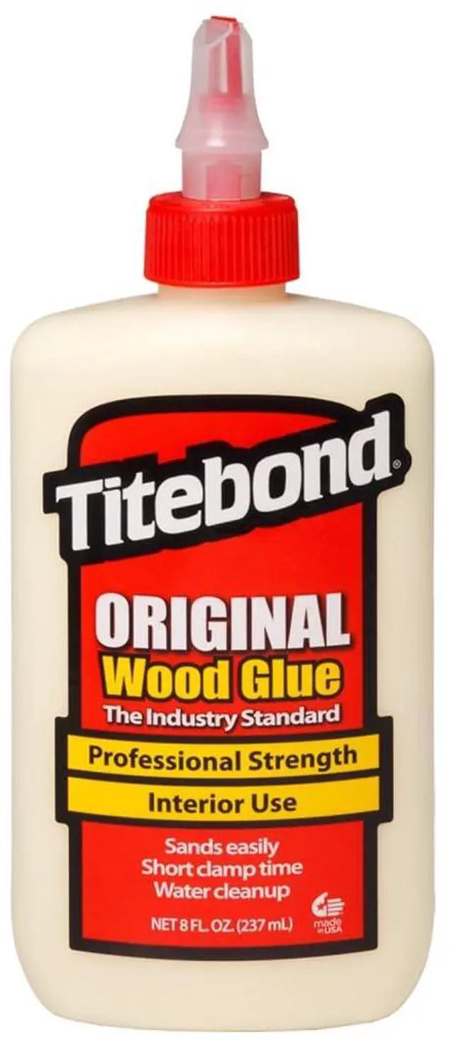 Main image of Original Wood Glue 5063, Industry Standard for Woodworking, Furniture Repair/Assembly, Construction, Home Repair or Modeling, 8 oz