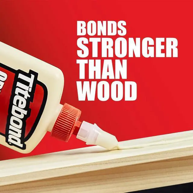 Alt view image 5 of 6 - Original Wood Glue 5063, Industry Standard for Woodworking, Furniture Repair/Assembly, Construction, Home Repair or Modeling, 8 oz