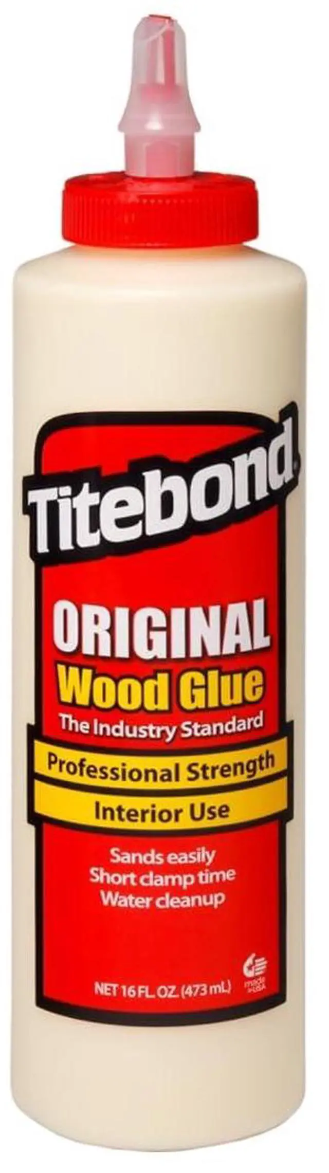 Main image of Original Wood Glue 5064, Industry Standard for Woodworking, Furniture Repair/Assembly, Construction, Home Repair or Modeling, 16 oz