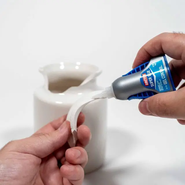 Alt view image 6 of 7 - Super Glue Gel Control, Clear, 0.14 fl oz Bottle, 1 Pack - Superglue for Plastic, Wood, Metal, Crafts & Repair, Cyanoacrylate Adhesive Instant Glue, Quick Dry