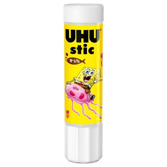 Alt view image 3 of 7 - Stic Spongebob Glue Sticks (2 x 21g): All Purpose, 6 Surprise Designs