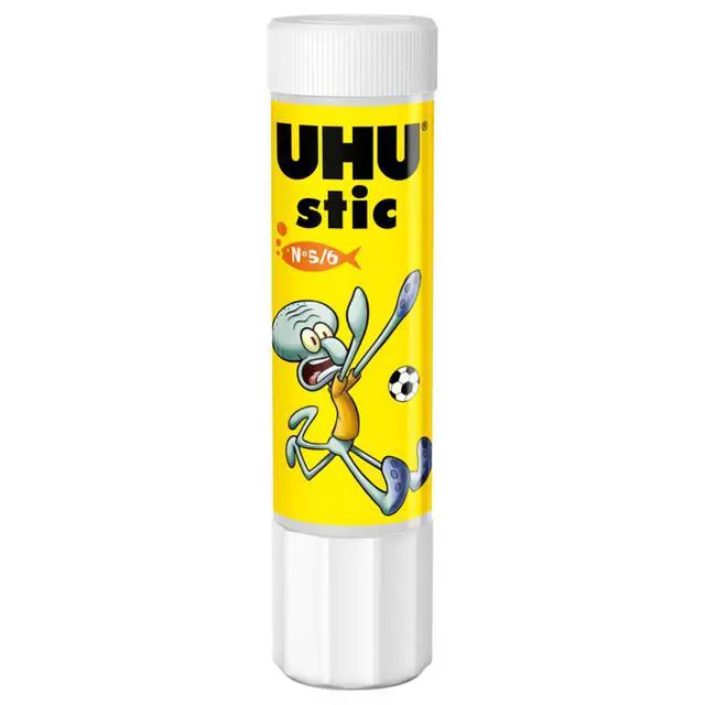Alt view image 7 of 7 - Stic Spongebob Glue Sticks (2 x 21g): All Purpose, 6 Surprise Designs