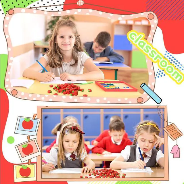 Alt view image 5 of 7 - 65pcs Large Apples Erasers for Kids Bulk, Welcome Back to School Gifts Red Apples Erasers for First Day of School Teachers Supplies Students Classroom Prizes Homework Rewards