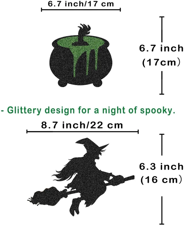 Alt view image 2 of 5 - Halloween Decorations - Drink Up Witches Banner and Bat Garland with Witch, Pumpkin for Halloween Decor, Witch Hocus Pocus Decor