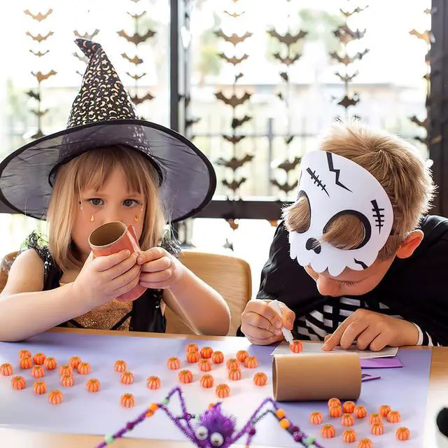 Alt view image 5 of 7 - 50 Pcs Mini Pumpkins Fake Pumpkins Artificial Pumpkins Thanksgiving Ornaments for Vase Filler DIY Crafts Fall Halloween Party Supplies Home Table Decorations