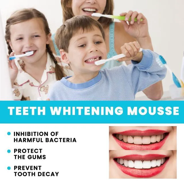 Alt view image 5 of 7 - Teeth Whitening Mousse - Refreshing Breath Deep Cleaning Foam Toothpaste Natural Mouth Wash Water, Ultra Fine Mousse Foam To Reduce Stains