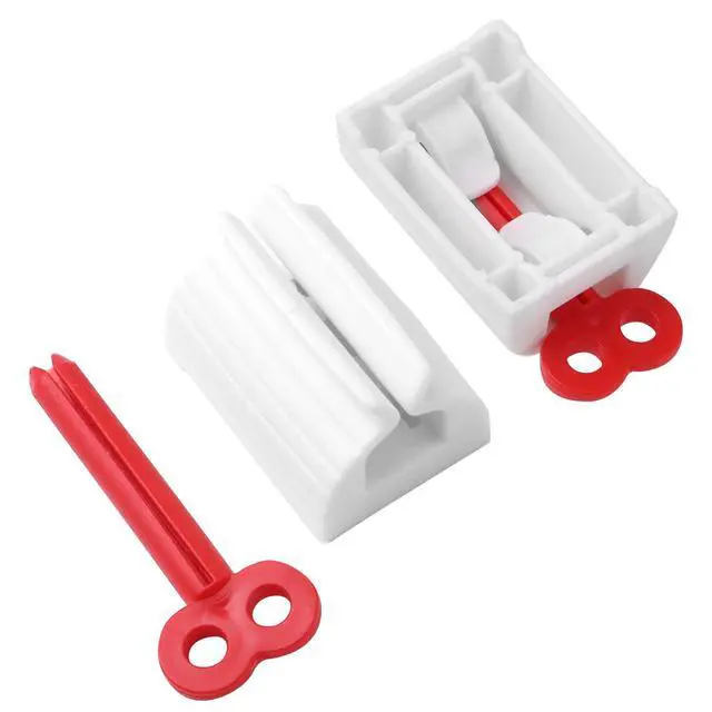 Alt view image 3 of 7 - 3pcs-Rolling Tube Toothpaste Squeezer Toothpaste Seat Holder Stand for Bathroom AccessoriesMix Color