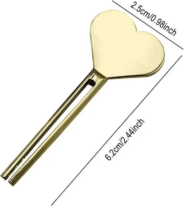 Alt view image 2 of 7 - 2Pcs Gold Toothpaste Tube Key, Stainless Steel Toothpaste Roller Tube Wringer, Key Tooth Paste Squeezer, Metal Squeezer Suitable for Save, Creams, Paint, Cosmetic, Hair Dye