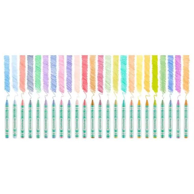 Alt view image 3 of 4 - Pastel Crayons, 24 Colors