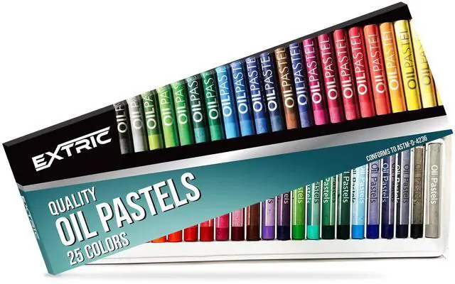 Main image of Soft Pastels 25 Colors, Kids and Artists Oil Crayons