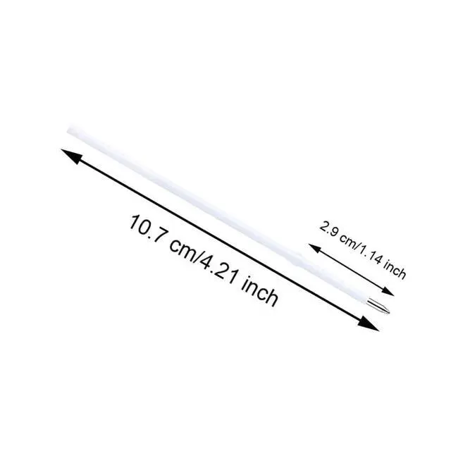 Alt view image 2 of 7 - 20 pcs 1mm Blue Color Replaceable Ballpoint Pen Refill School Office Supplies(4.2 inch)