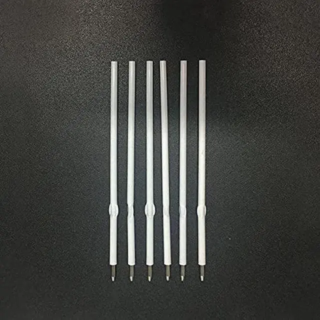Alt view image 5 of 7 - 20 pcs 1mm Blue Color Replaceable Ballpoint Pen Refill School Office Supplies(4.2 inch)