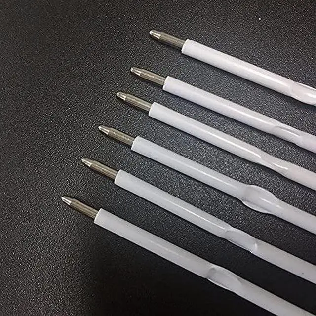 Alt view image 7 of 7 - 20 pcs 1mm Blue Color Replaceable Ballpoint Pen Refill School Office Supplies(4.2 inch)