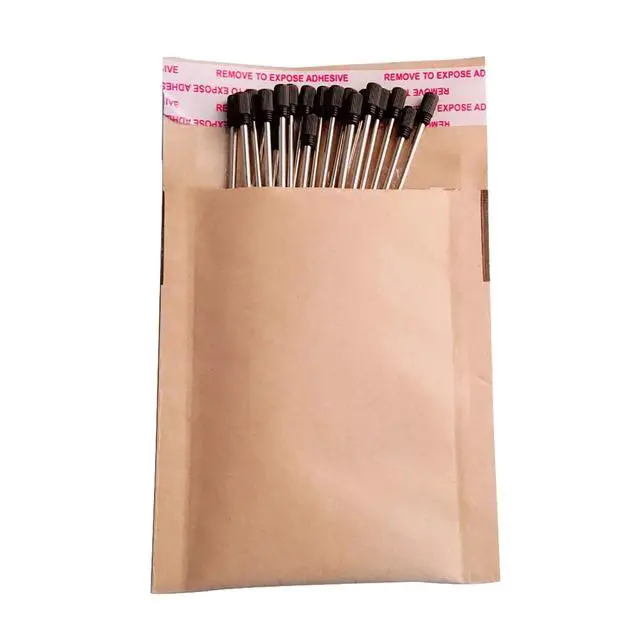 Alt view image 7 of 7 - 2.75'' Black Ink Crystal Pen Refills, Standard D1 Ballpoint Pen Refill (Remove Black Hat), Metal Refills(Pack of 20)