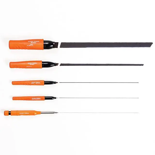 Alt view image 7 of 7 - 86103 Skribes XL Permanent Marker, Chisel Tip, Professional-Grade Ink, Multi-Surface Jobsite Marker for Wet, Dry and Oily Surfaces, Black