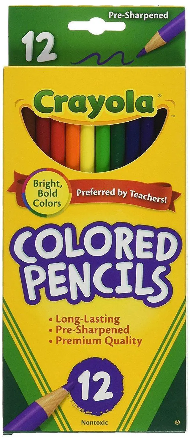 Main image of 68-4012 Colored Pencils, 12-Count, pack of 3, Assorted Colors