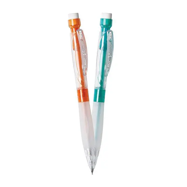Alt view image 3 of 5 - Velocity Max Mechanical Pencils, With Colorful Barrel, Medium Point (0.7mm), 2-Count Pack Mechanical Pencils With Erasers and Lead Refills