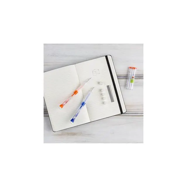 Alt view image 5 of 5 - Velocity Max Mechanical Pencils, With Colorful Barrel, Medium Point (0.7mm), 2-Count Pack Mechanical Pencils With Erasers and Lead Refills