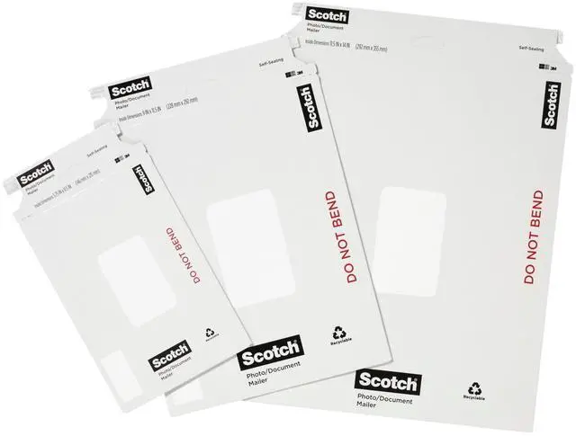 Main image of HomeHobby Photo/Document Mailers (MMM79171), Manilla, 1 Count (Pack of 1)