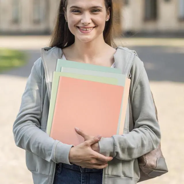 Alt view image 7 of 7 - Plastic Folders with Pockets, Pack of 5, Muted Pastel Colors, Heavy Duty 2 Pocket File Folders Letter Size, Pocket Folders for School, Home, and Office