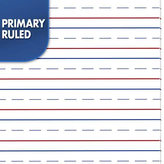 Alt view image 4 of 7 - Primary Journal Creative Story Tablet Composition Notebook, 7.5" x 9.75", Grades K-2, 100 Sheets, Color Selected For You (10297)