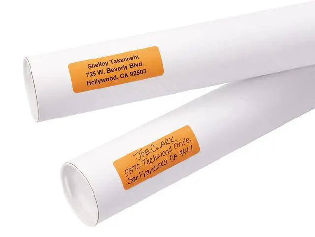 Alt view image 5 of 5 - Color-Coding Removable Labels, 1" x 3", Assorted Neon Colors, Non-Printable, 72 Blank Labels Total (6722)