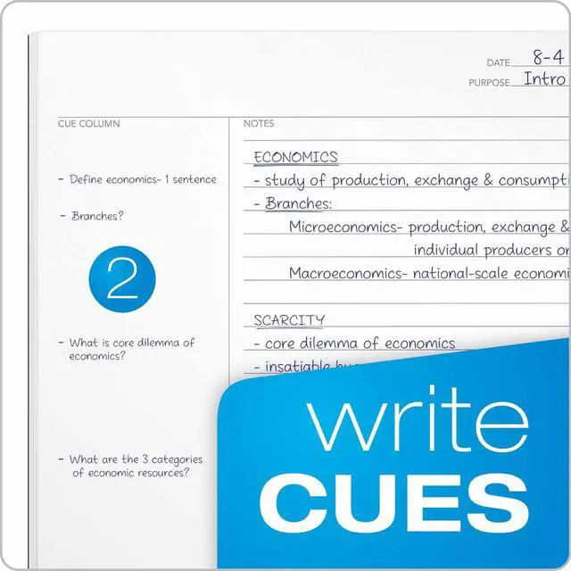 Alt view image 6 of 7 - FocusNotes Writing Pad, 8-1/2" x 11-3/4", 50 Sheets (77103)