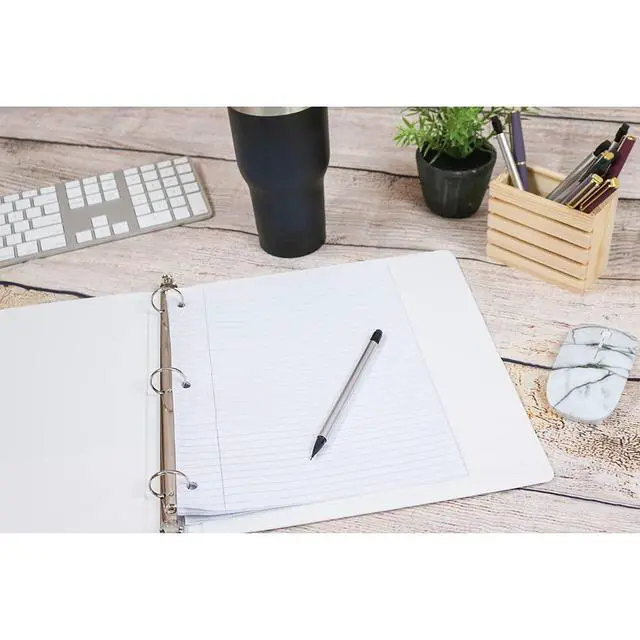 Alt view image 3 of 3 - Filler Paper, 8.5 x 11 Inches, Wide Rule, 200 Sheets (12803) White