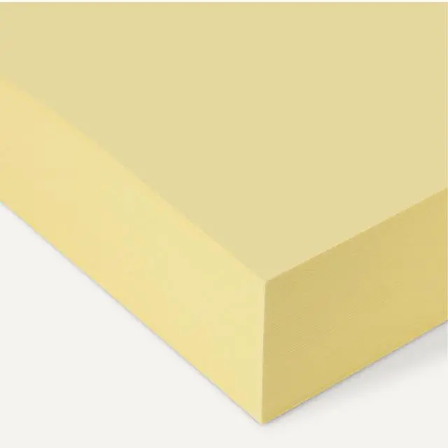 Alt view image 3 of 5 - 30% Recycled Color Copy Paper, 8.5" x 11", 20lb, Pastel Canary, 500 Sheets