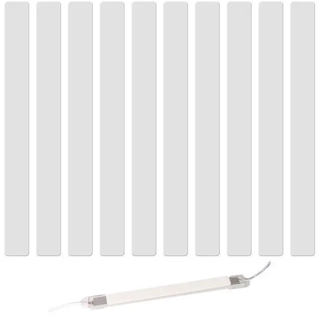 Main image of 10-Pack Double-Sided Foam Mounting Tape Strips (Each 6.3 × 0.59 in) for Plant Stand Lights Heavy-Duty Adhesive for Wood, Decor & DIY Projects