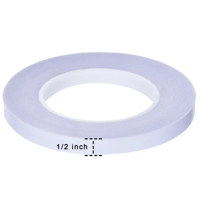 Alt view image 2 of 7 - Double Sided Adhesive Tape (55 Yards) for Gifts, Photos, Documents, Wallpaper, Scrapbooking, Crafts, Ribbon, Cards and Boxes (1/2 Inch)