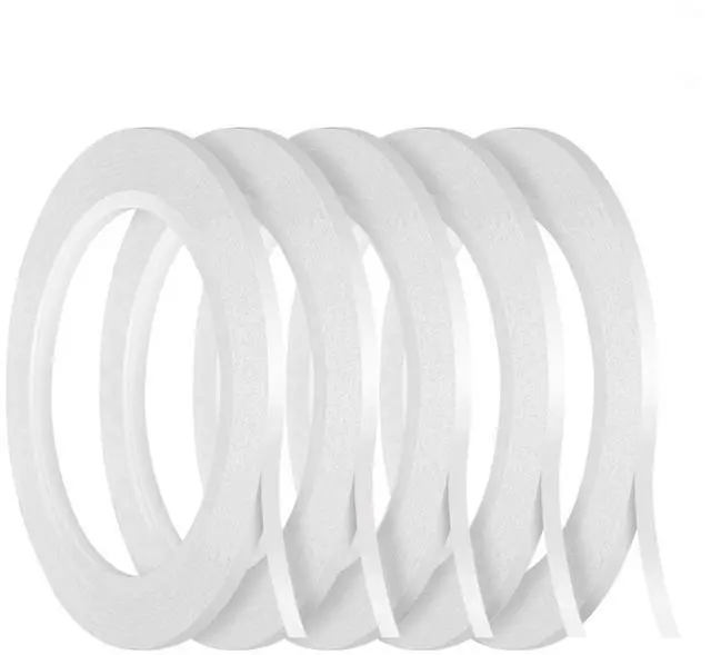 Main image of 5 Rolls Double Sided Tape for Crafts Scrapbooking, 1/8" Thin Double Sided Adhesive Tape, 82Ft Per Roll
