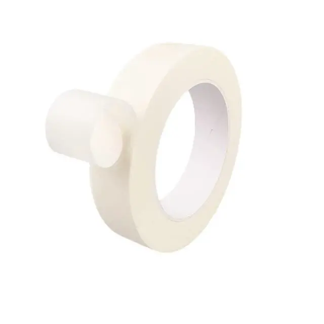 Alt view image 2 of 3 - Beige White Masking Tape, 1 Inch x 55 Yards, 2 Rolls | Painters Tape for Stationery, Arts, Crafts, Decoration