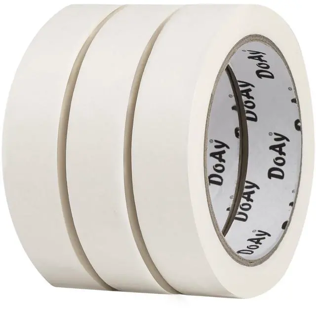 Main image of 3 Pack White Masking Tape - Painters Tape 1 Inch Wide - Multi-Surface, Water Resistant, Indoor & Outdoor Use - 270FT Total - Artist Tape for Paint, Wall, Watercolor, Car, DIY (#4010)