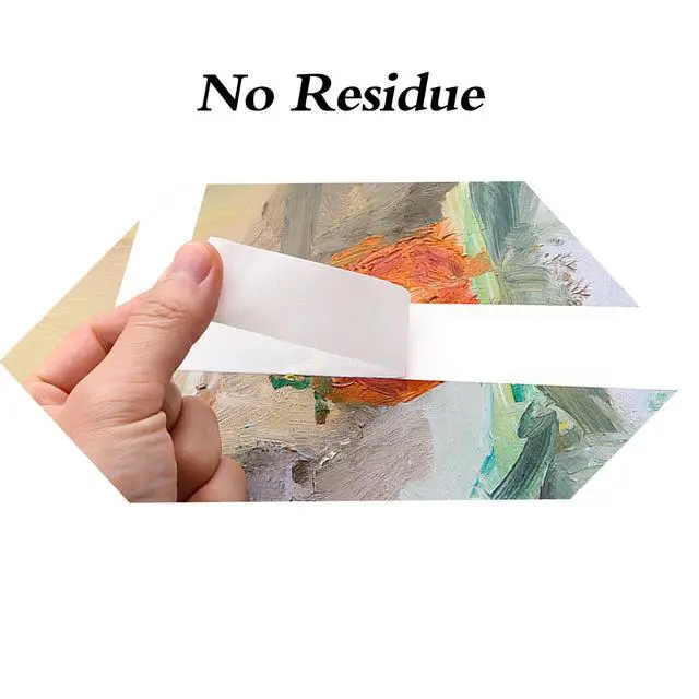 Alt view image 4 of 7 - White Masking Tape 1 Inch Wide 50 Yards per Roll Total 200 Yards