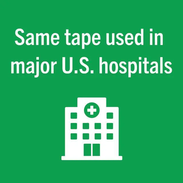 Alt view image 5 of 7 - Flexible Clear Tape, Waterproof Transparent Medical Tape, Secures Dressings and Catheter Tubing - 1 In x 10 Yds, 2 Rolls of Tape